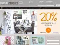 Basiclabel verkoopt alle soorten meubelair, online!